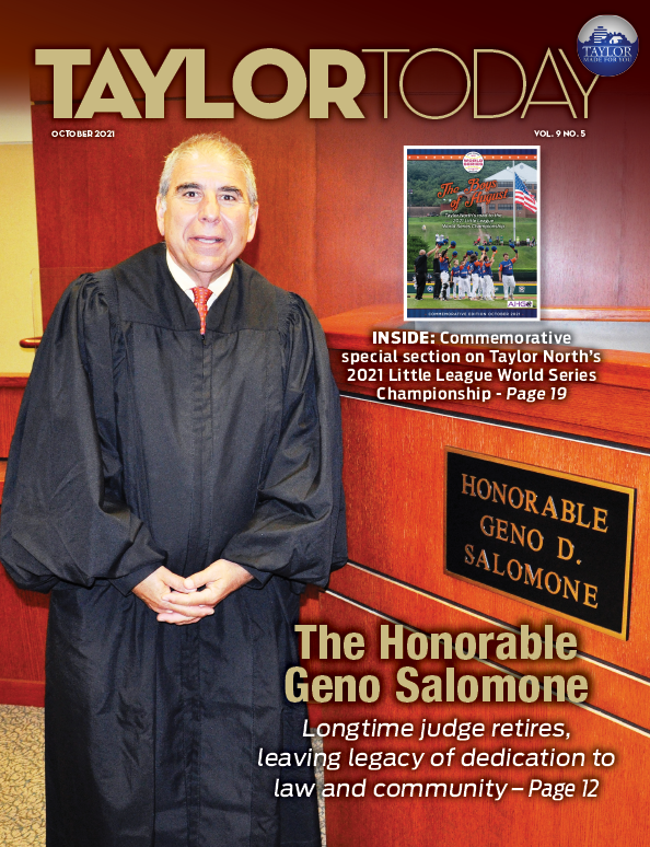 Cover of the October 2021 Taylor Today Magazine – opens the digital magazine.