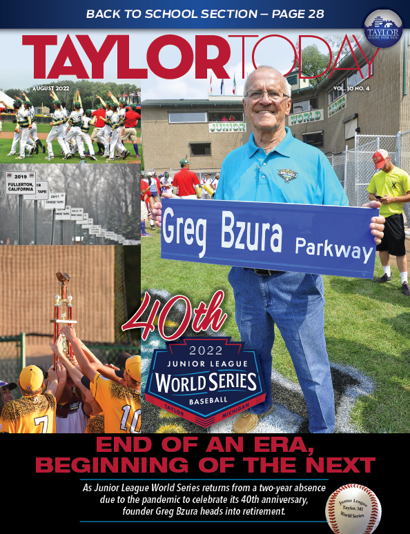 Cover of the August 2022 Taylor Today Magazine – opens the digital magazine.