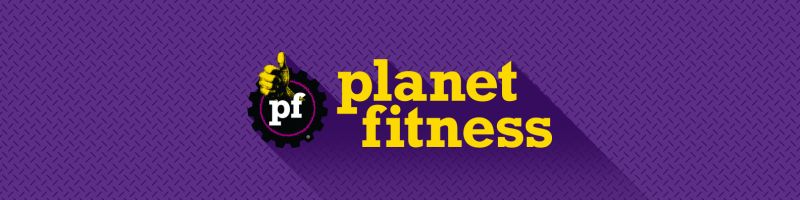 Planet Fitness Logo.