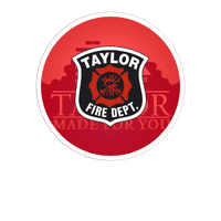 Taylor Fire Department Graphic Button. Click here to access the Fire Department webpage. 