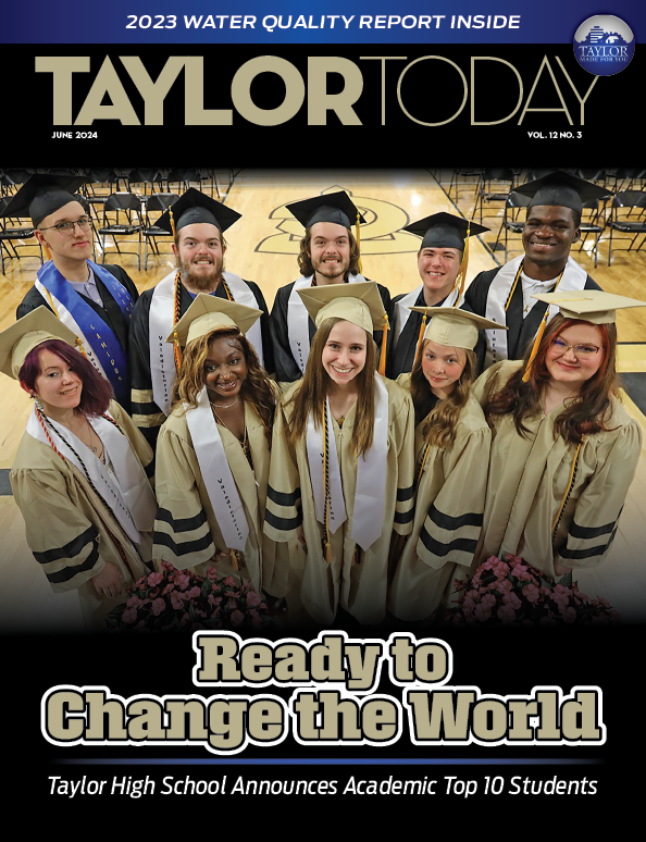 Cover of the June 2024 Taylor Today Magazine – opens the digital magazine.
