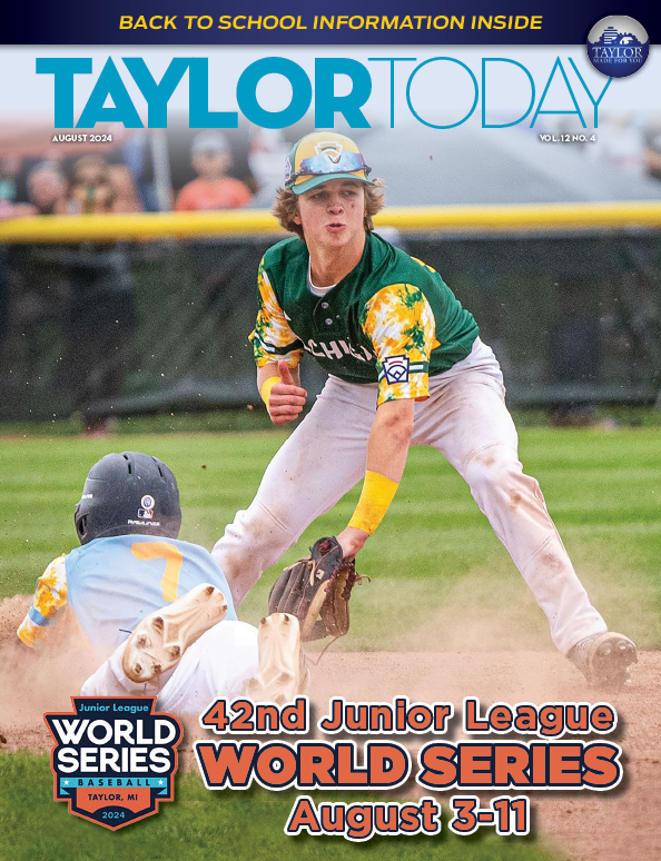 Cover of the August 2024 Taylor Today Magazine – opens the digital magazine.