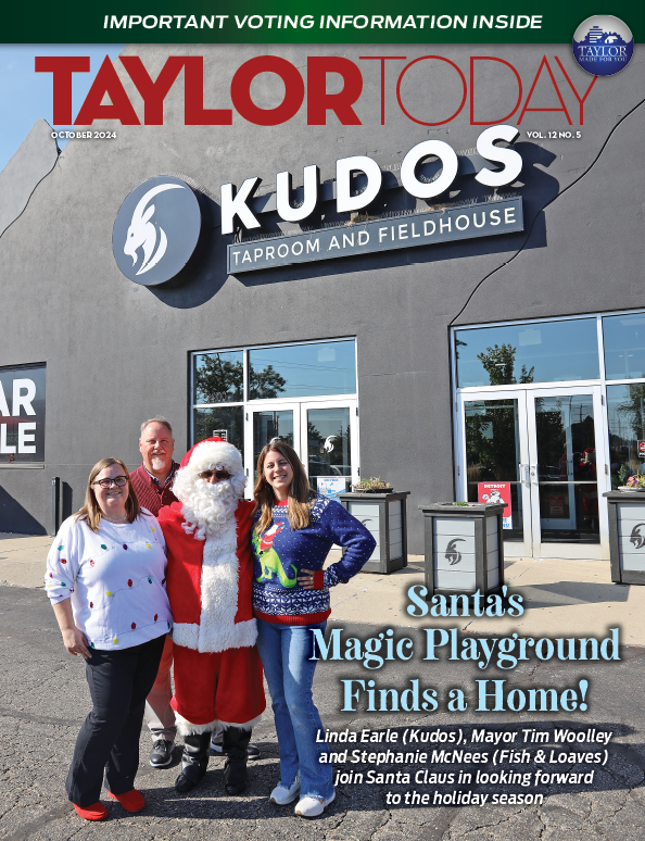 Cover of the October 2024 Taylor Today Magazine – opens the digital magazine.