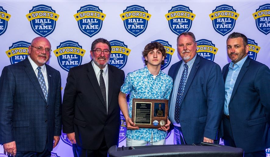 Todd Boike Award Group Photo. 