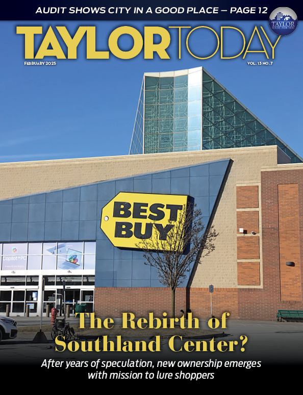 Cover of the February 2025 Taylor Today Magazine – opens the digital magazine.