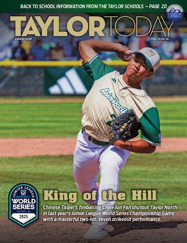 Cover of the August 2025 Taylor Today Magazine – opens the digital magazine.