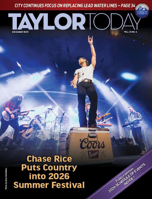 Taylor Today December 2025 – opens the digital magazine.