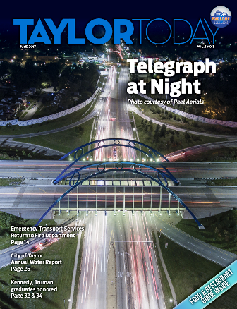 Cover of the June 2017 Taylor Today Magazine – opens the digital magazine.
