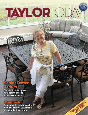 Cover of the October 2017 Taylor Today Magazine – opens the digital magazine.