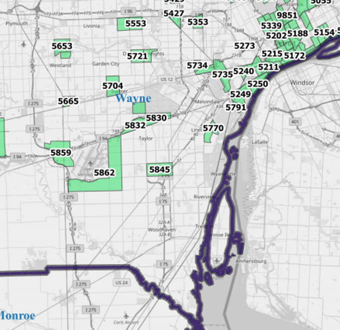 Opportunity Zoning Map