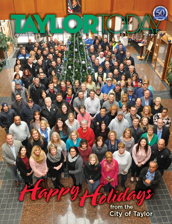 Cover of the December 2018 Taylor Today Magazine – opens the digital magazine.