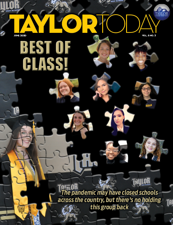 Cover of the June 2020 Taylor Today Magazine. – opens the digital magazine.