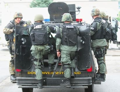 Taylor SWAT Team in action. 